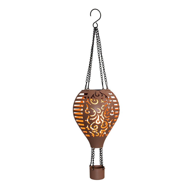 Mongolfiera solare a led della collezione Anna terra 12,7x38cm