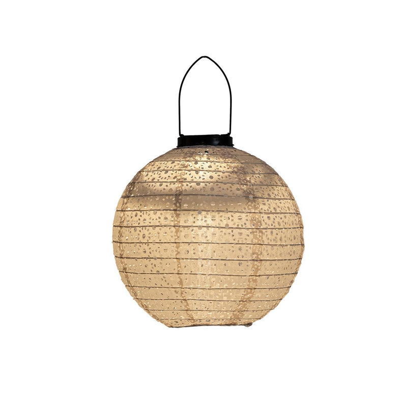 Anna's collection solar lampion marrakesh zand 25cm