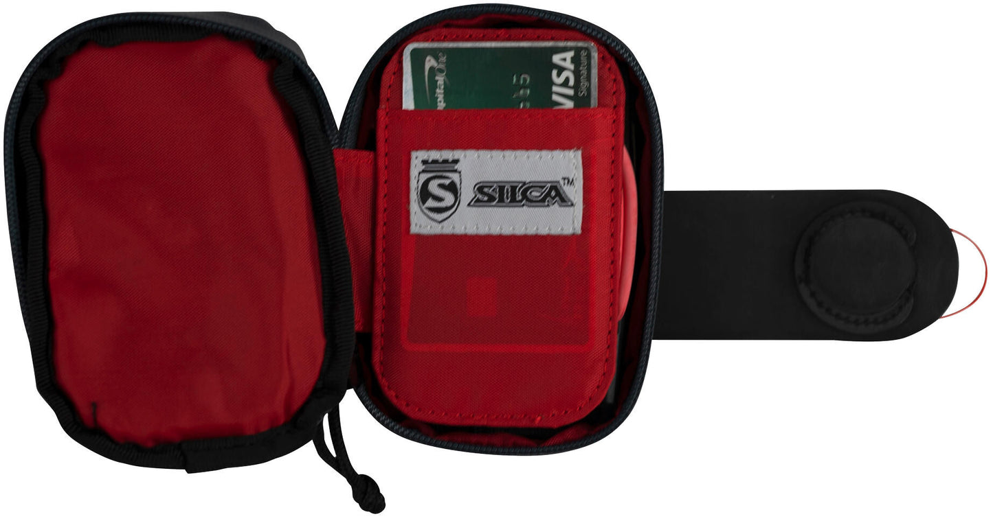 Silca Saddle Bag Mattone Black Red