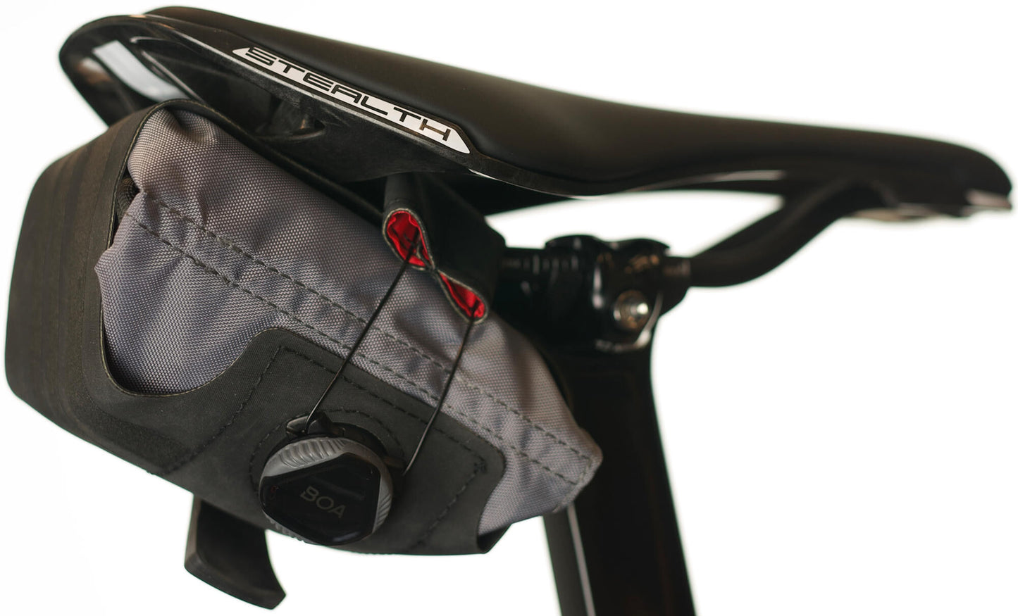 Silca Saddle Bag Asymmet. Rojo gris