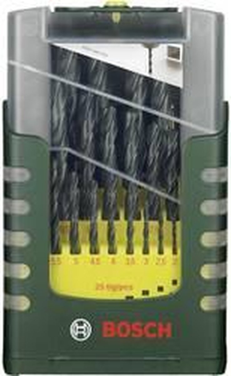 Set punte per metallo Bosch hss-r - 1-13 mm - 25 pezzi