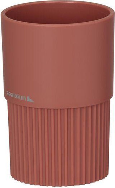 Sealskin brave - tandenborstelbeker vrijstaand - abs - donkerroze