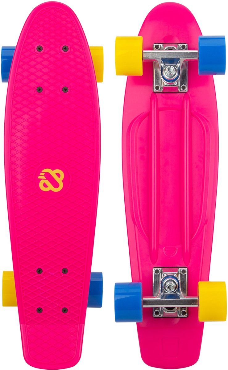 Skateboard Nijdam Flipgrip - Punky Power - Fucsia
