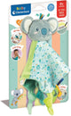 Clementoni baby knuffeldoek koala - zachte pluche knuffel - sensorisch interactief speelgoed vanaf 0 maanden