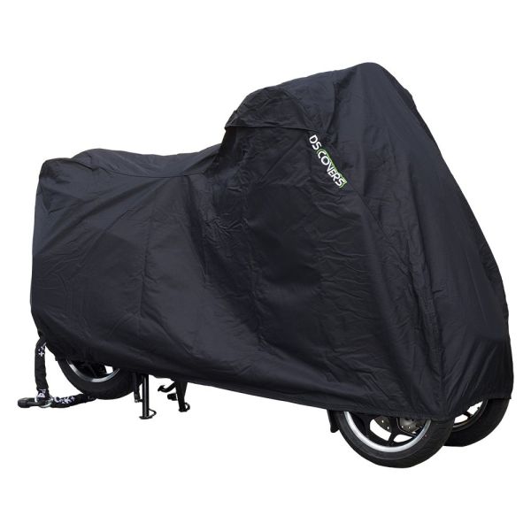 Ds covers motorhoes alfa 3w zonder ruimte voor topkoffer - zwart