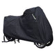 Ds covers motorhoes alfa 3w zonder ruimte voor topkoffer - zwart