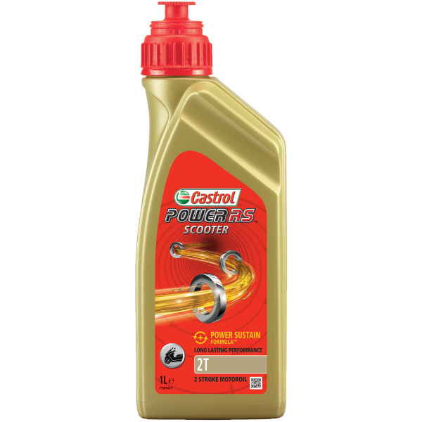 Castrol Power Oil Power RS ​​Scooter 2t bottiglia di 1 litro