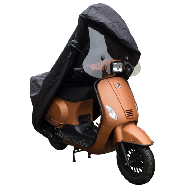 DS Covers Scooter Cover con copa del parabrisas