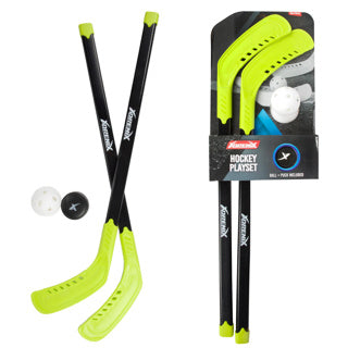 Toi-toys adrenix hockeyset con 2 bastoncini e palla