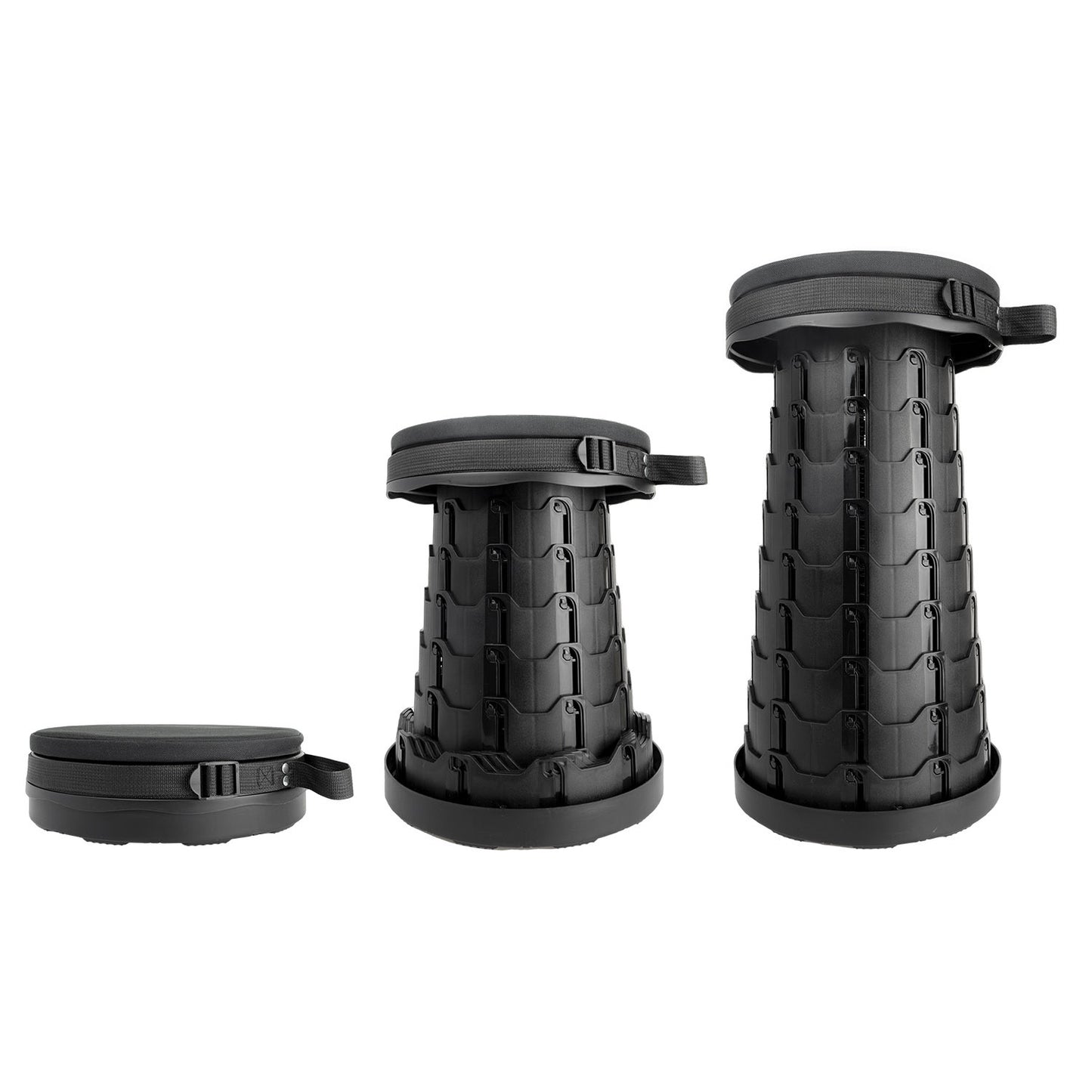 Sgabello pieghevole Torrette con tracolla e cuscino