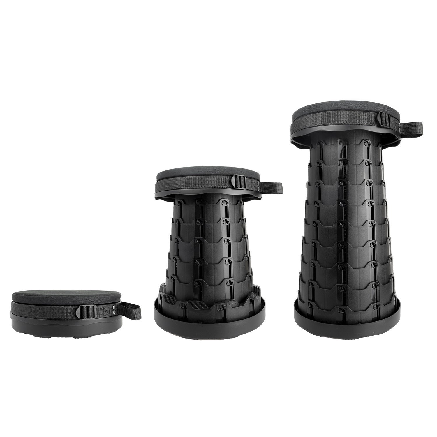 Sgabello pieghevole Torrette con tracolla e cuscino