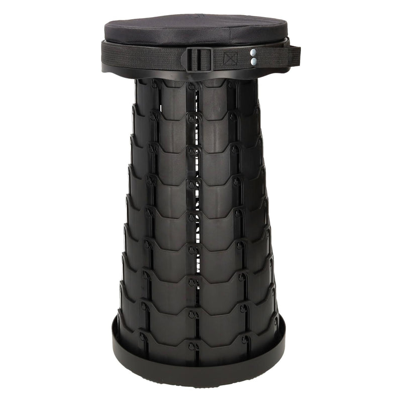 Sgabello pieghevole Torrette con tracolla e cuscino