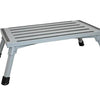 Escalón plegable de aluminio Victoria XL con superficie para caminar extra grande