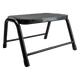 Taburete de acero Sydney negro