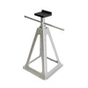 Supporti asse Carajack in alluminio con tappi in plastica - set da 4 pezzi