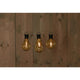 Anna's collection solar retro filament lamp zwart