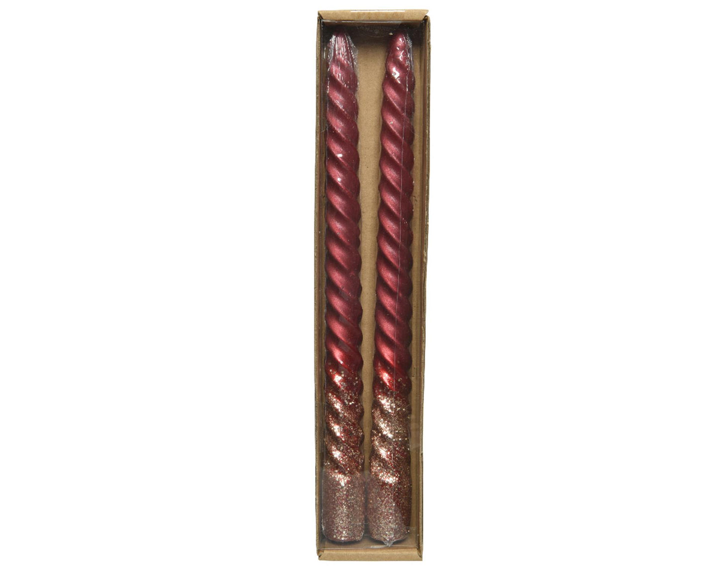 Decoris vela de cena remolino purpurina sangre de buey 2uds