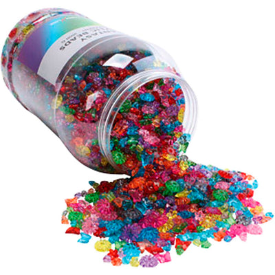 Creativ empresa cubo con cuentas de plástico, varios colores, 3000 gr 1 caja