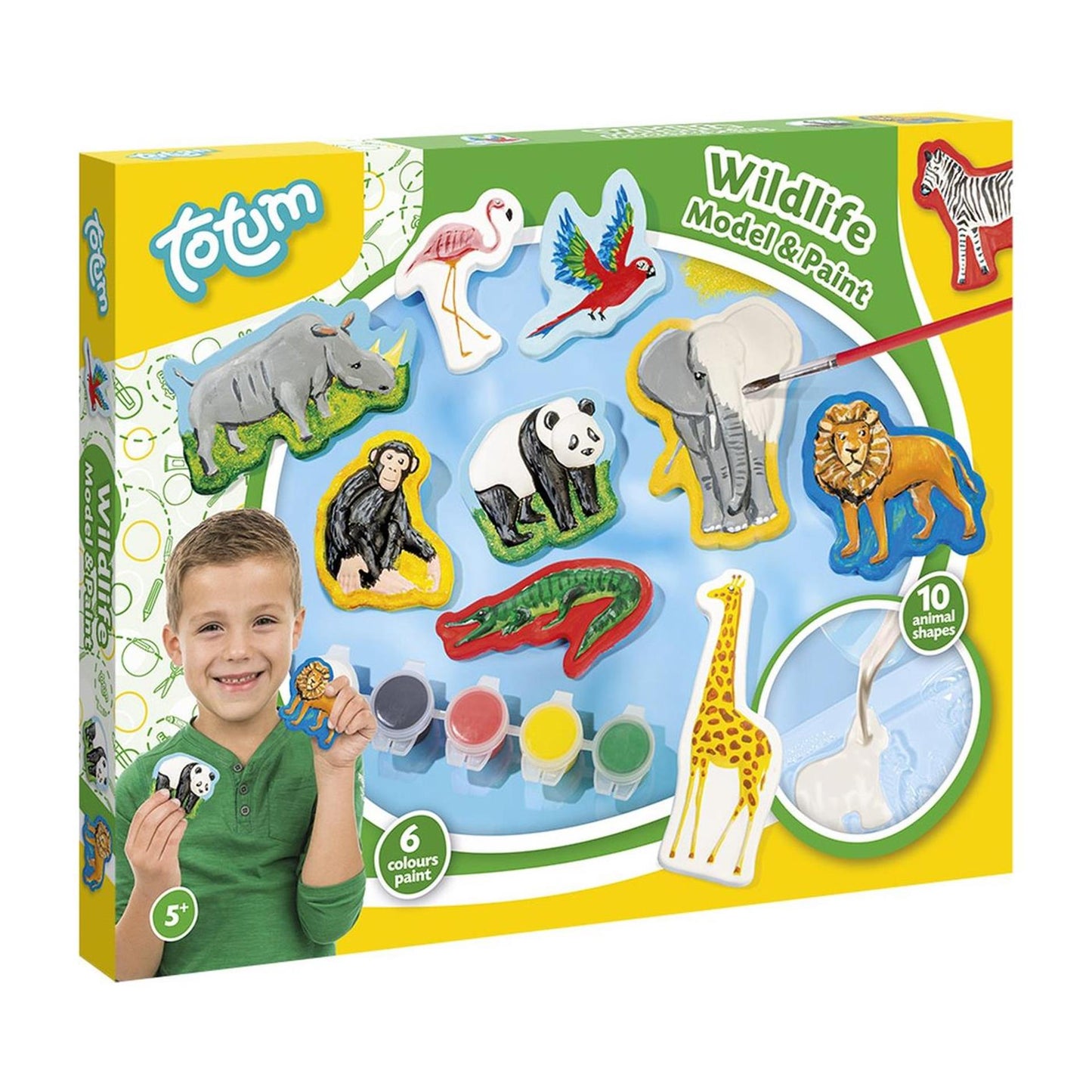 Totum yeso y pintura vida silvestre