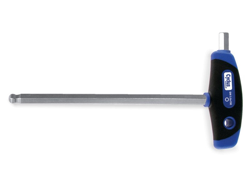 Cabezal de bolas T-Grip Allen Key 6 mm 200 mm de ciclo de largo 720615