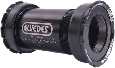 Eje de pedalier Elvedes Twist fit PF30 (también se adapta a BB386 BB392)
