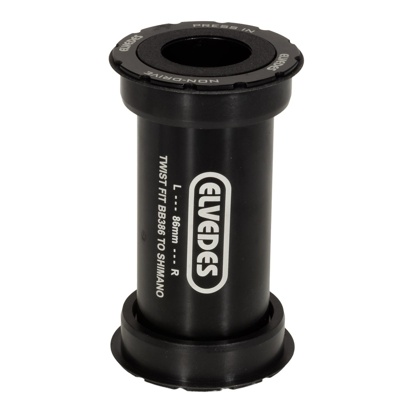 Twist Fit Bottom Breach Elvedes para BB386 Shimano 46 x 86 mm