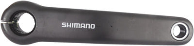Shimano - braccio a manovella sinistra gradini fc -e6100 170 mm - nero
