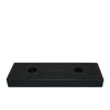 Cojín de goma para remolque de barco 300x100mm negro