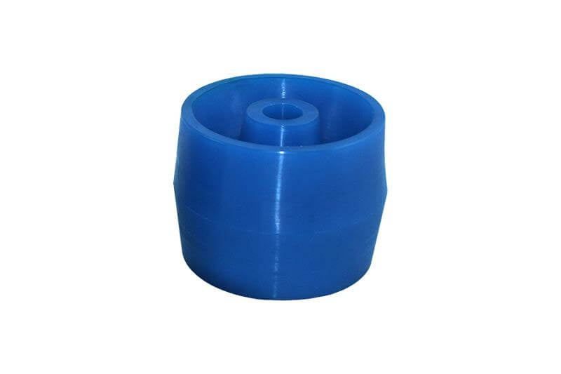Remolque barco con rollo de sentina de poliuretano 115x86mm azul