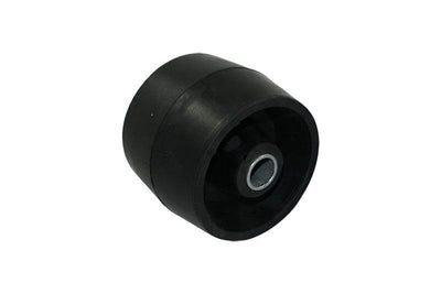 Remolque de barco con ruedas de sentina de goma 115x86mm negro
