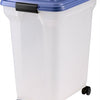 Contenedor de almacenamiento Atertight transparente azul