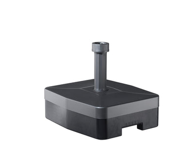 Base per ombrellone Helcosol 30kg dx rotolo riempibile antracite