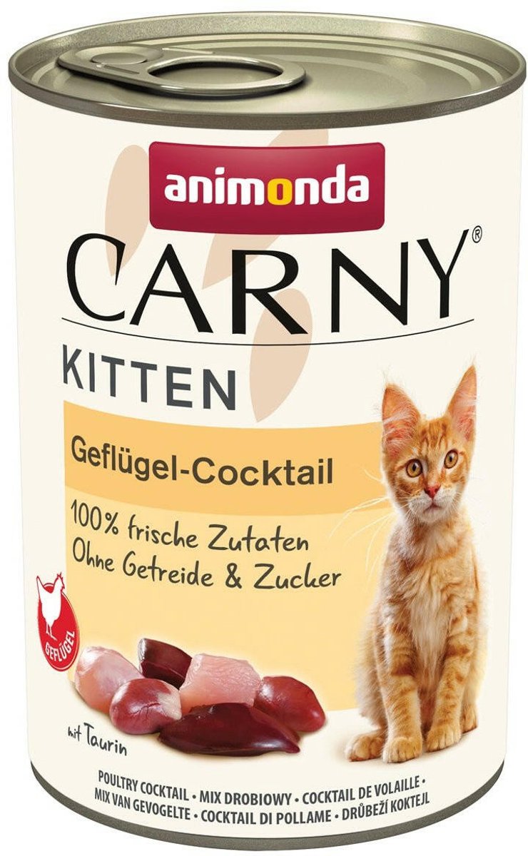 Animonda carny gatito 400g - cóctel de aves