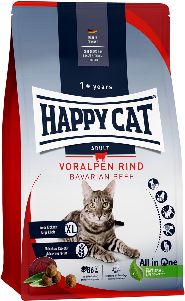 Cibo per gatti Happy Cat Culinary - Manzo - 10 kg
