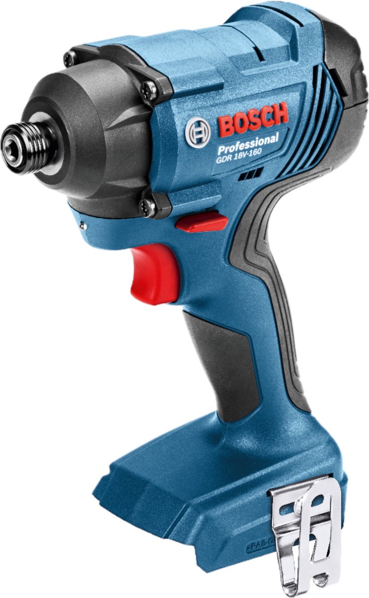 Taladro atornillador de impacto inalámbrico bosch professional gdr 18v-160