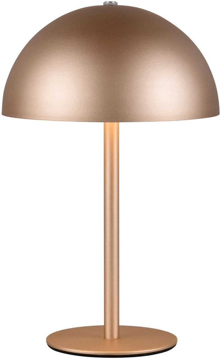 Rl vive tu luz realidad muñoz - lámpara de mesa - moca - incl. 1x SMD 1,3 W - táctil de 4 pasos - conexión USB - recargable - inalámbrico
