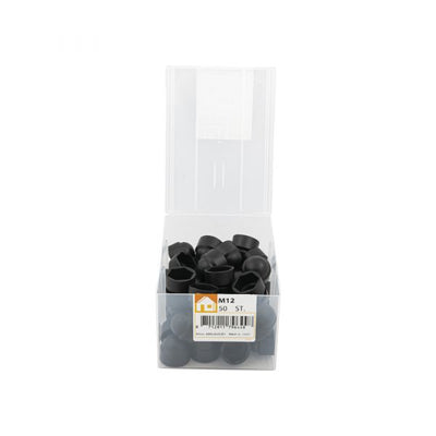 Cubierta del capó MOER M12 Bañera de plástico negro 50 PC.