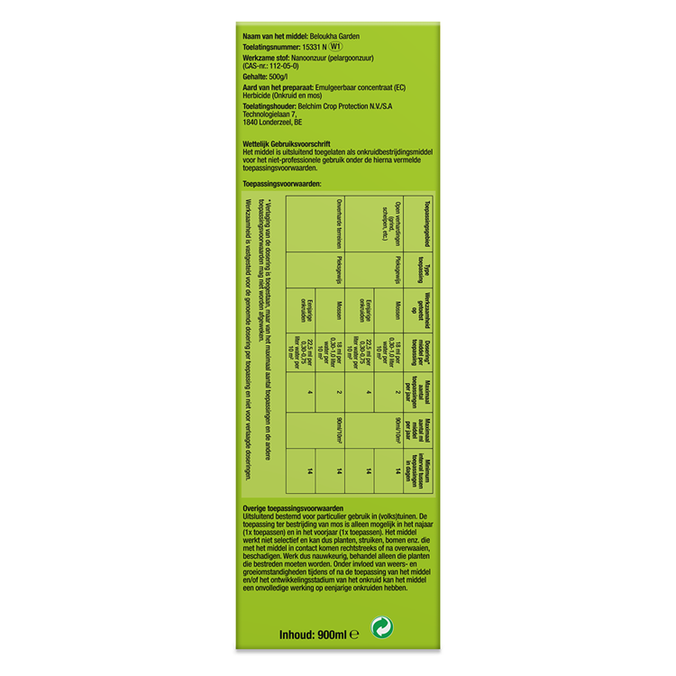 Pro-tect 1067478 - beloukha garden 900 ml | 1 stuks
