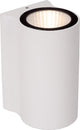 Lucide akra - lampada da parete interno esterno - led - 1x6w 2700k - ip54 - bianco