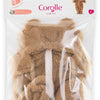 Corolle poppenkostuum bruin berenpakje 36cm zachte onesie.