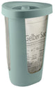 Rotho fabu soporte para bolsas de basura 50l con tapa - verde