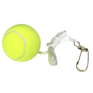 Alert tennisbal met touw