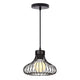Homestyle pro mk013-b industriële hanglamp 23x20 cm zwart metaal