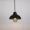 HomeStyle Pro Homestyle MK107-BB Lámpara de colgación industrial 33x26 cm de black metal