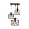 HomeStyle Pro Homestyle MK019-B Lámparas colgantes industriales black metal