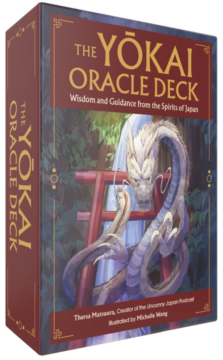 Unbrand sans marque el libro del folclore japonés: la baraja del oráculo yokai