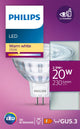 Spot LED Philips - 20 W - gu5.3 - luce bianca calda