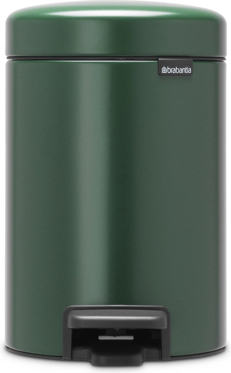 Brabantia newicon prullenbak - 3 liter - badkamer - pine green