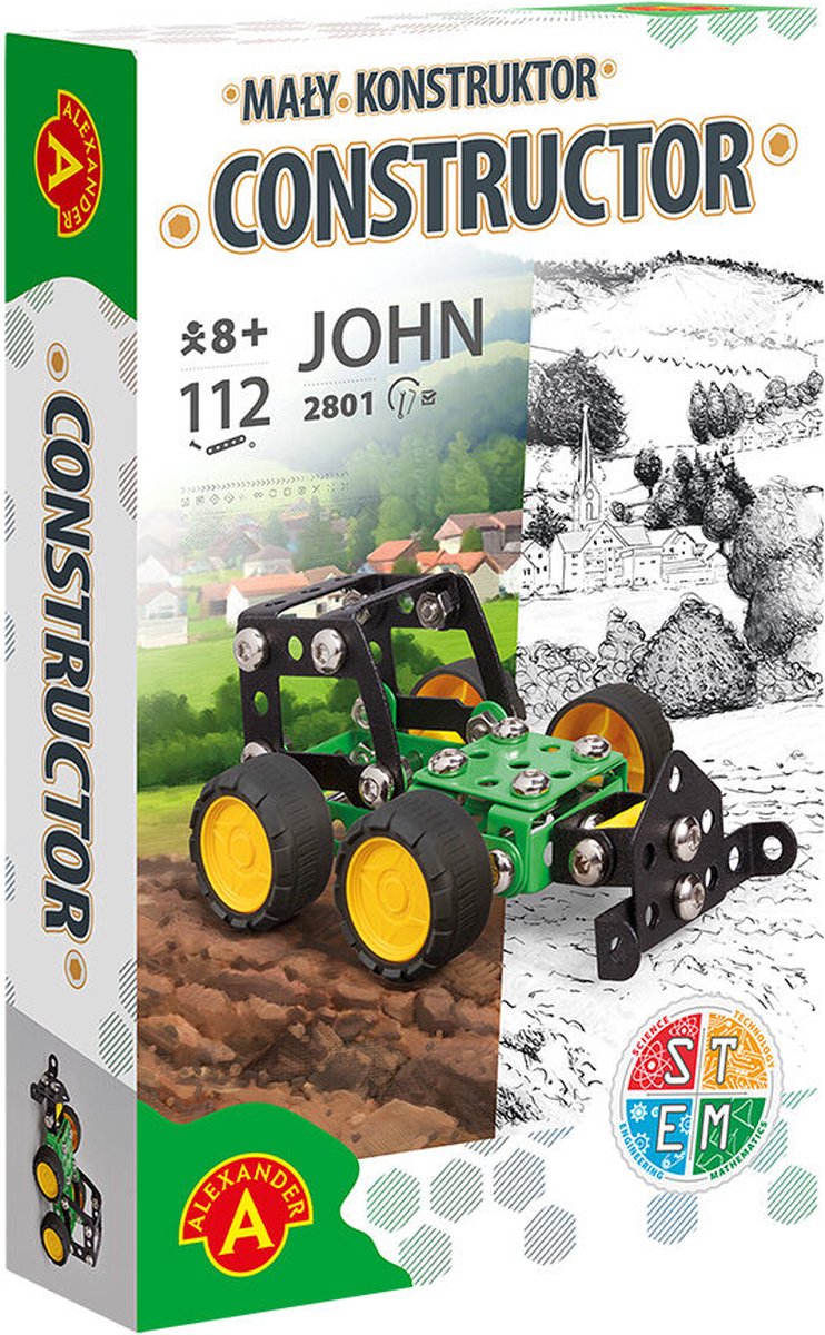 Alexander toys constructor - john (sneeuwschuiver) - 112st