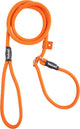 Rebel petz dog leash - training leash - orange - s - 8mm x 140cm